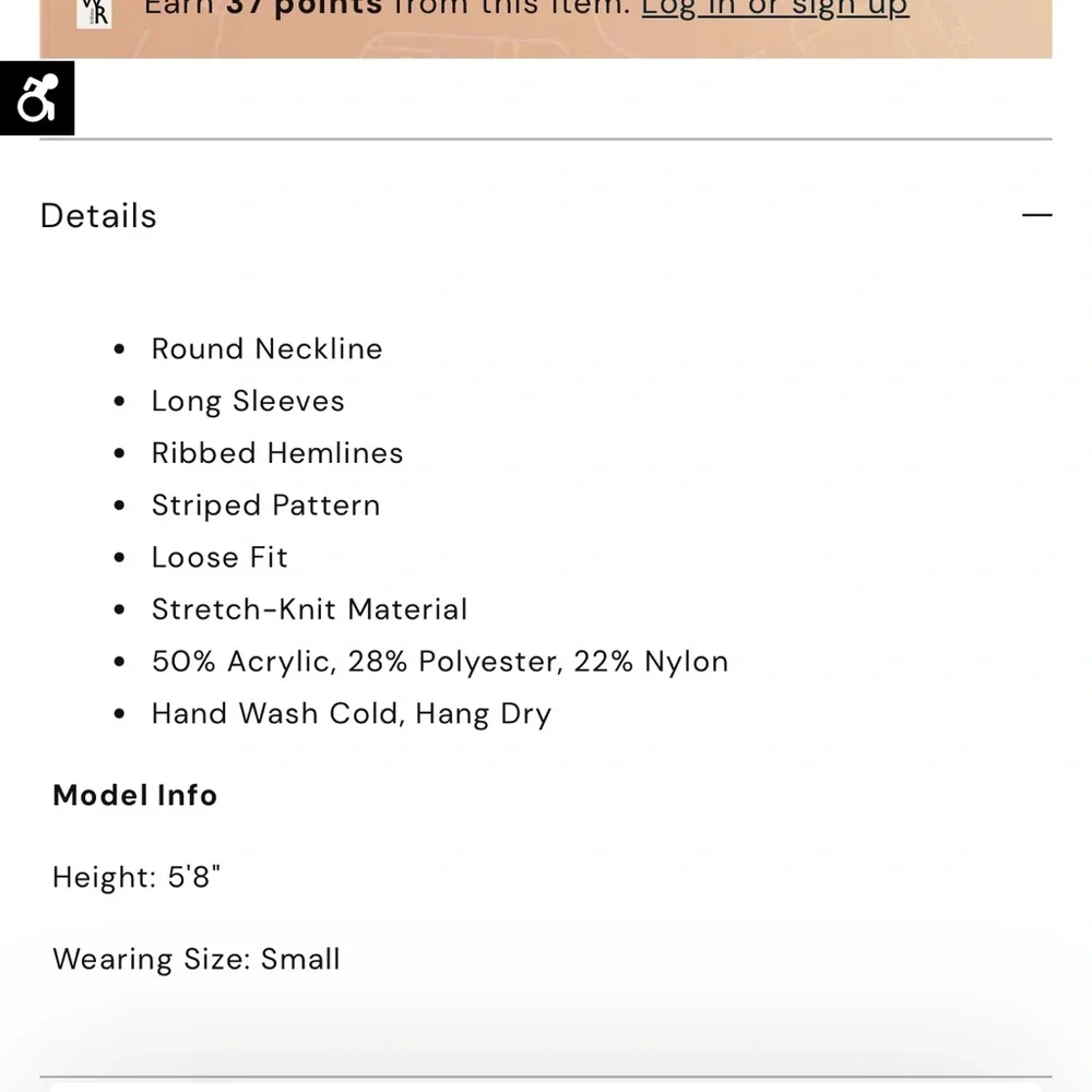 NWT bohme Women's Light Blue Crewneck Sweater - Picture 12 of 13